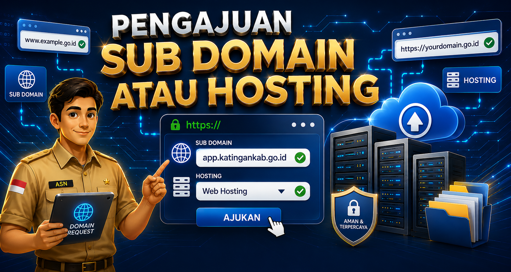 Layanan Pengajuan Sub Domain atau Hosting