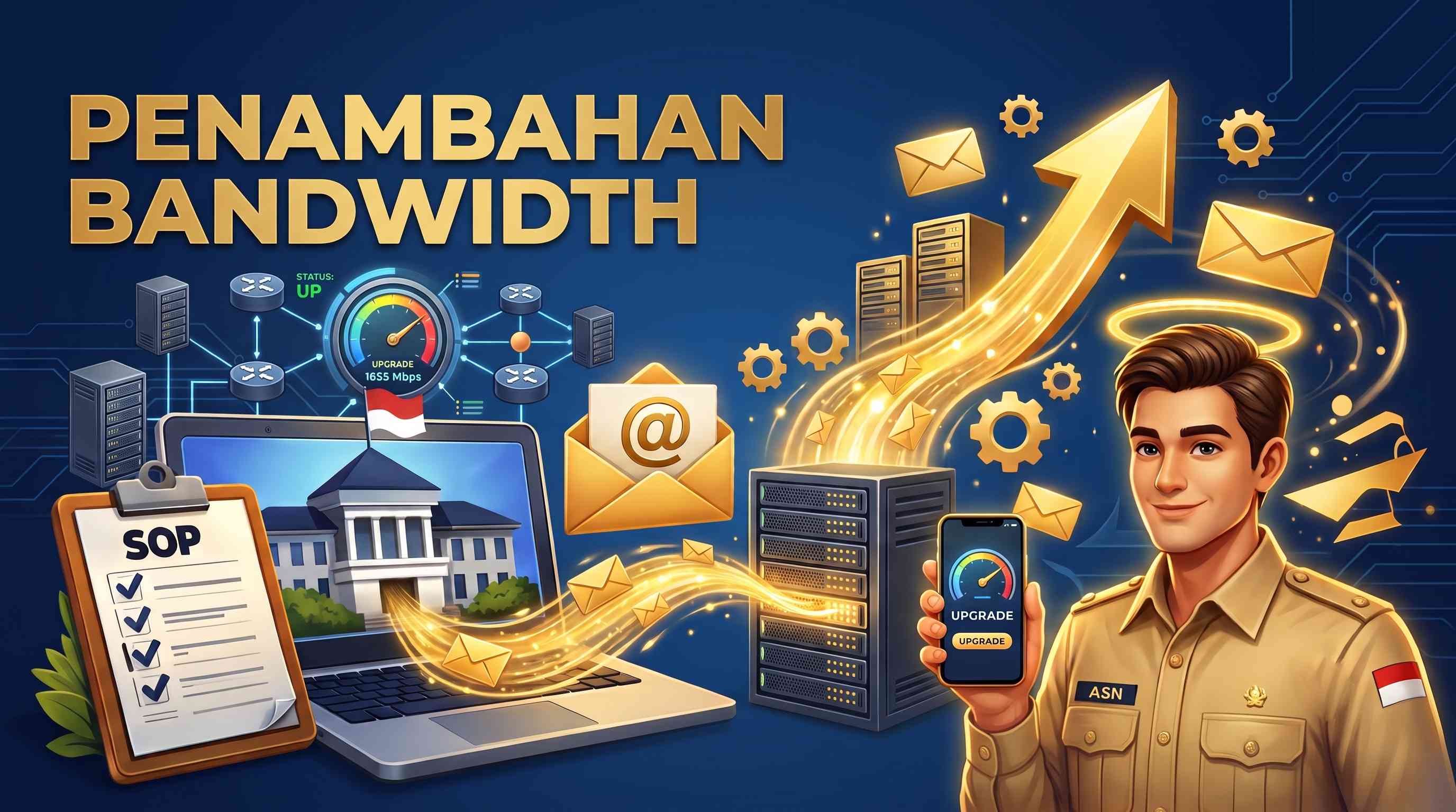 Layanan Penambahan Bandwidth Internet Perangkat Daerah