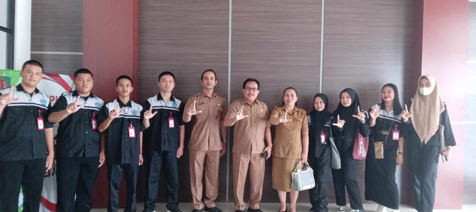 Diskominfostandi Kabupaten Katingan Terima Siswa Magang SMKN-1 Kereng Pangi