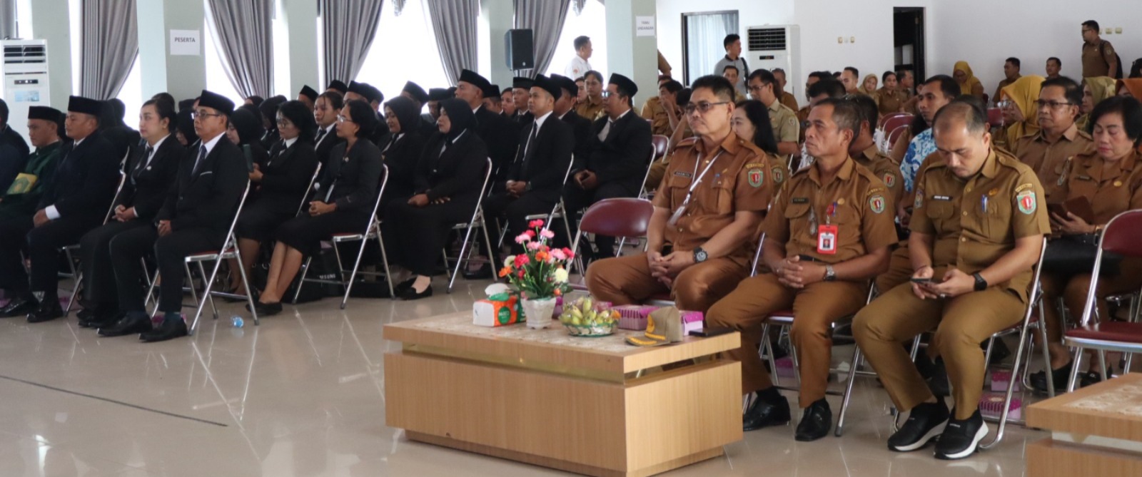 Kadiskominfostandi Katingan Hadiri Pelantikan 39 Kepala Sekolah