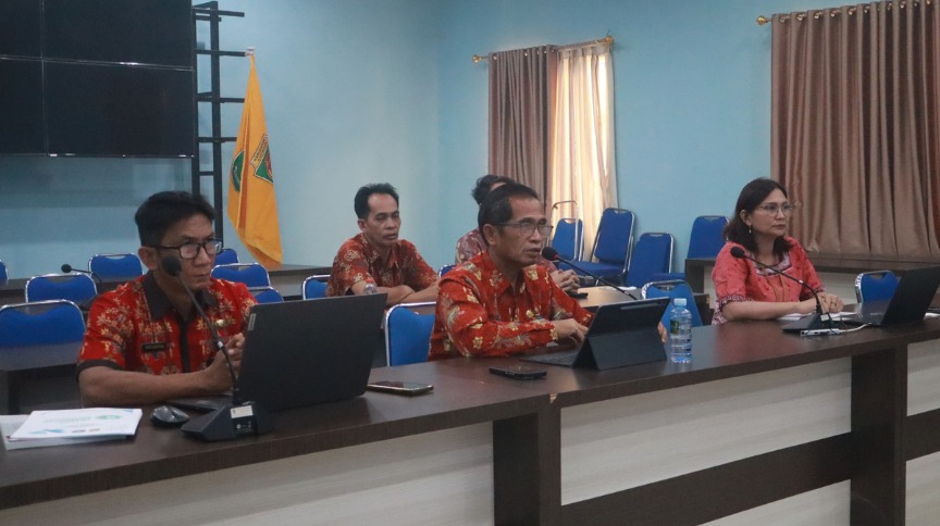EVALUASI KINERJA PEMDA 2026, DISKOMINFOSTANDI KATINGAN IKUTI PENILAIAN INTERVIEW BERSAMA ASESOR EKSTERNAL